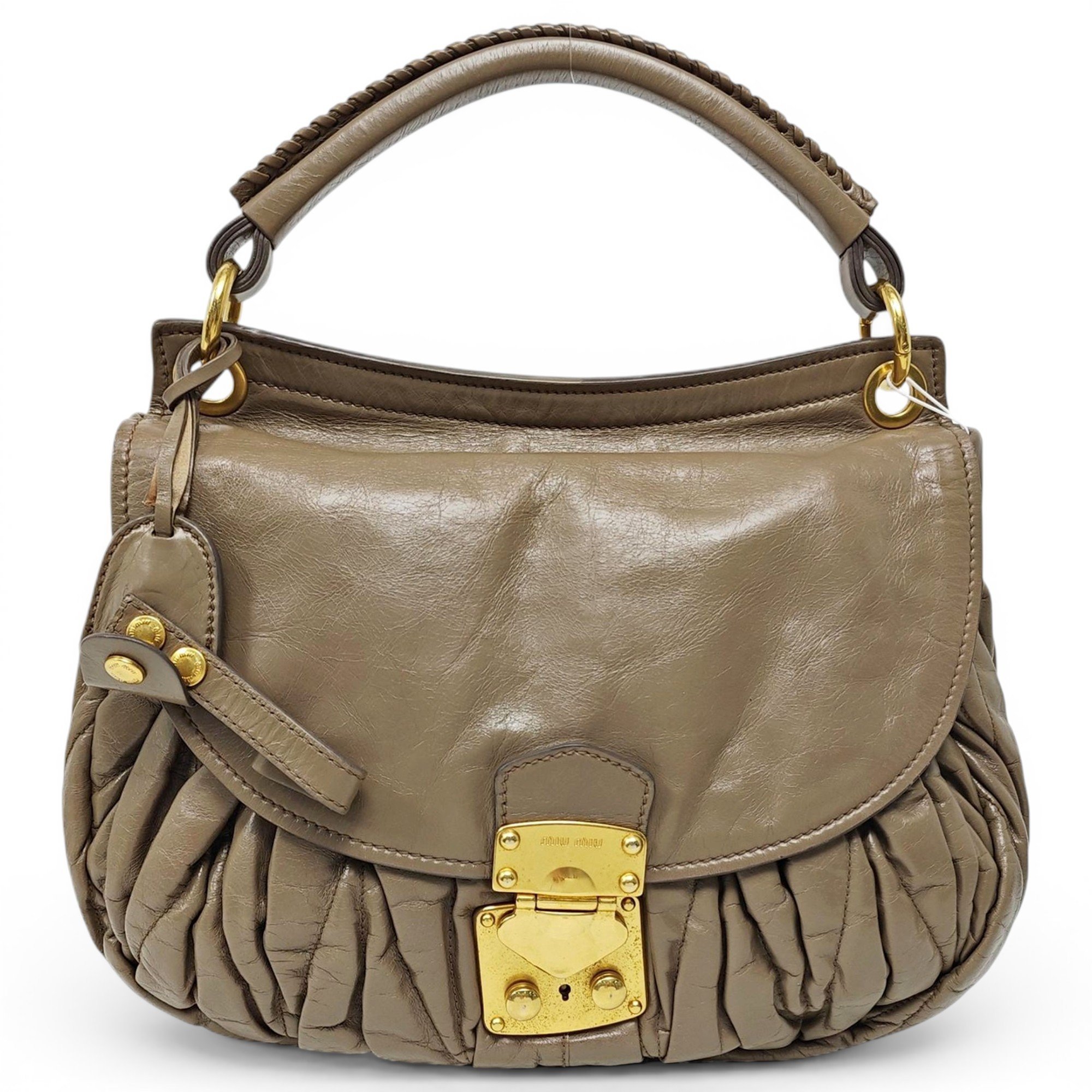 Coffer leather tote