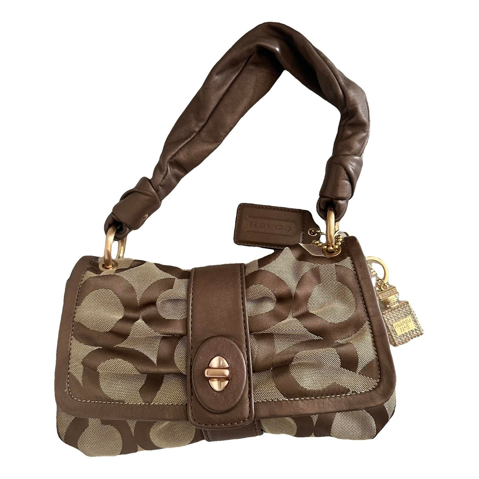 Signature Sufflette cloth handbag