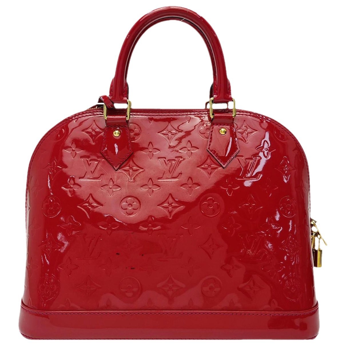 Alma patent leather handbag