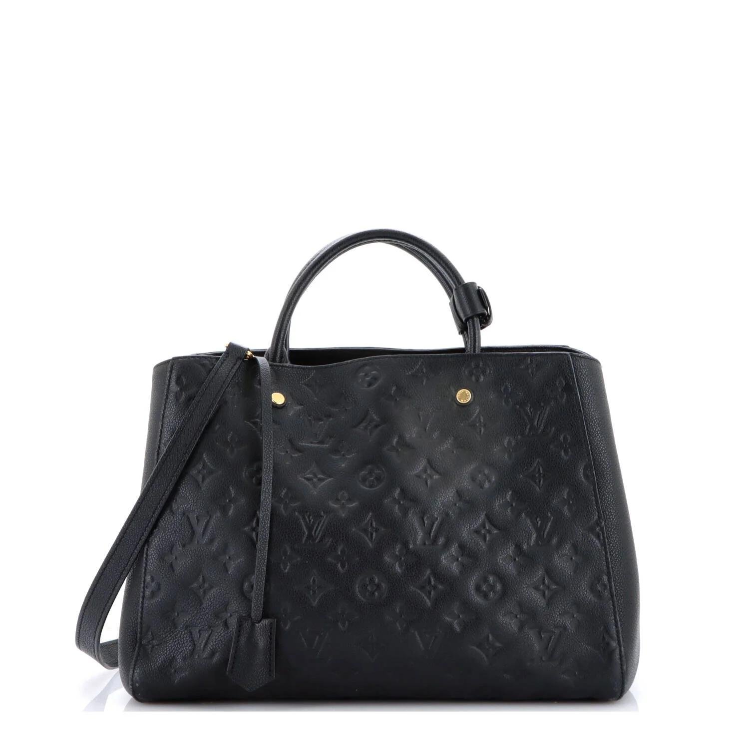 Leather tote