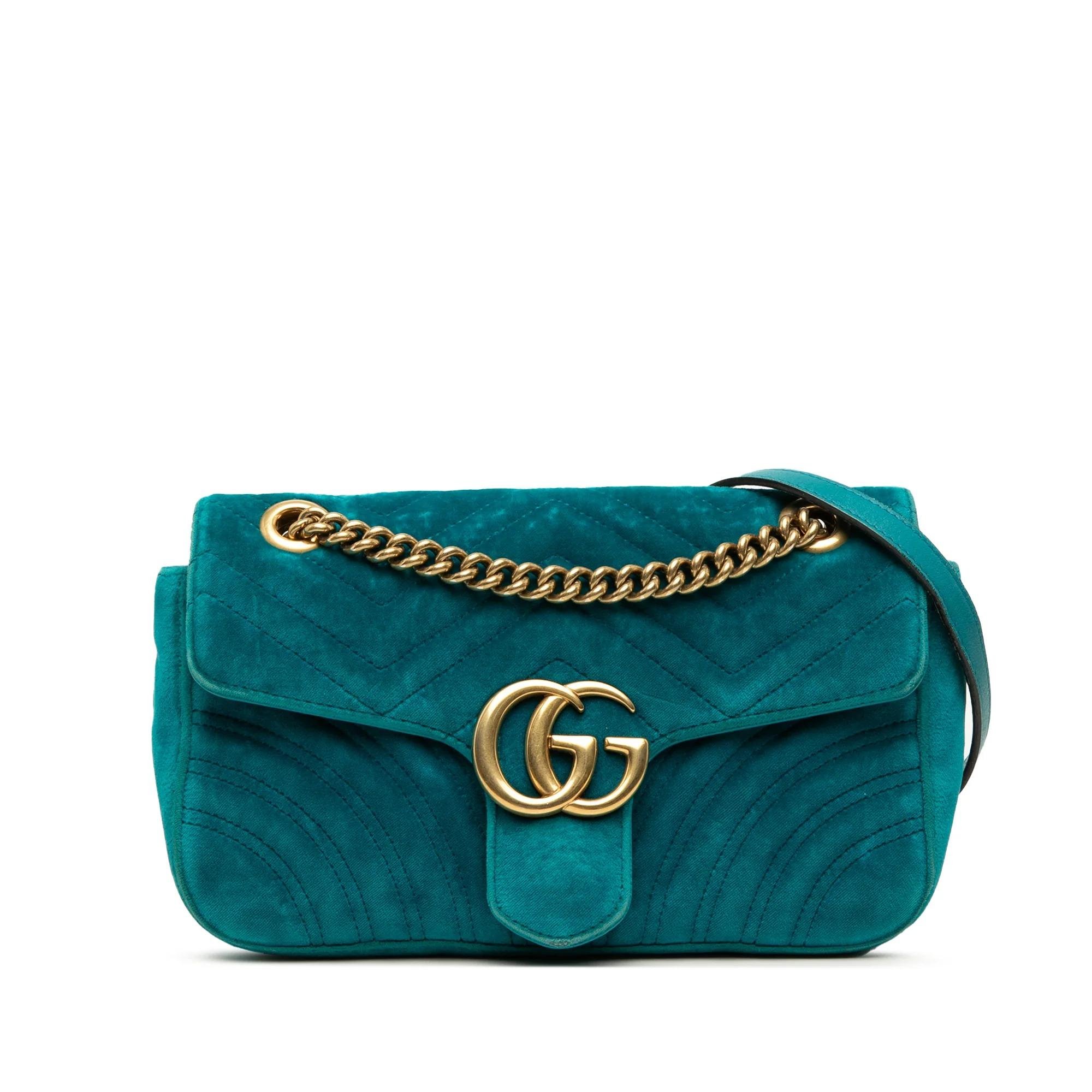 GG Marmont velvet handbag