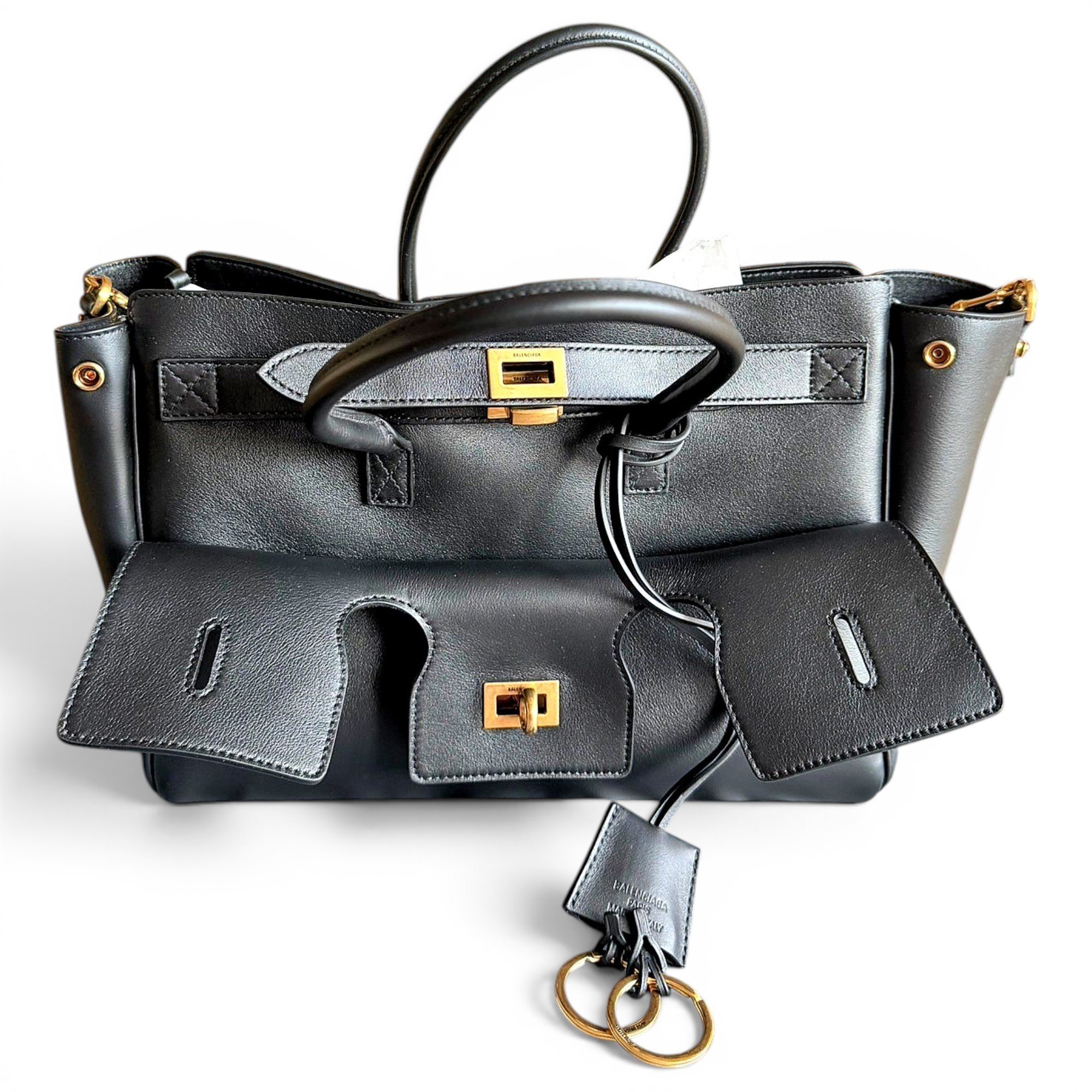 Carry All Bel Air leather handbag