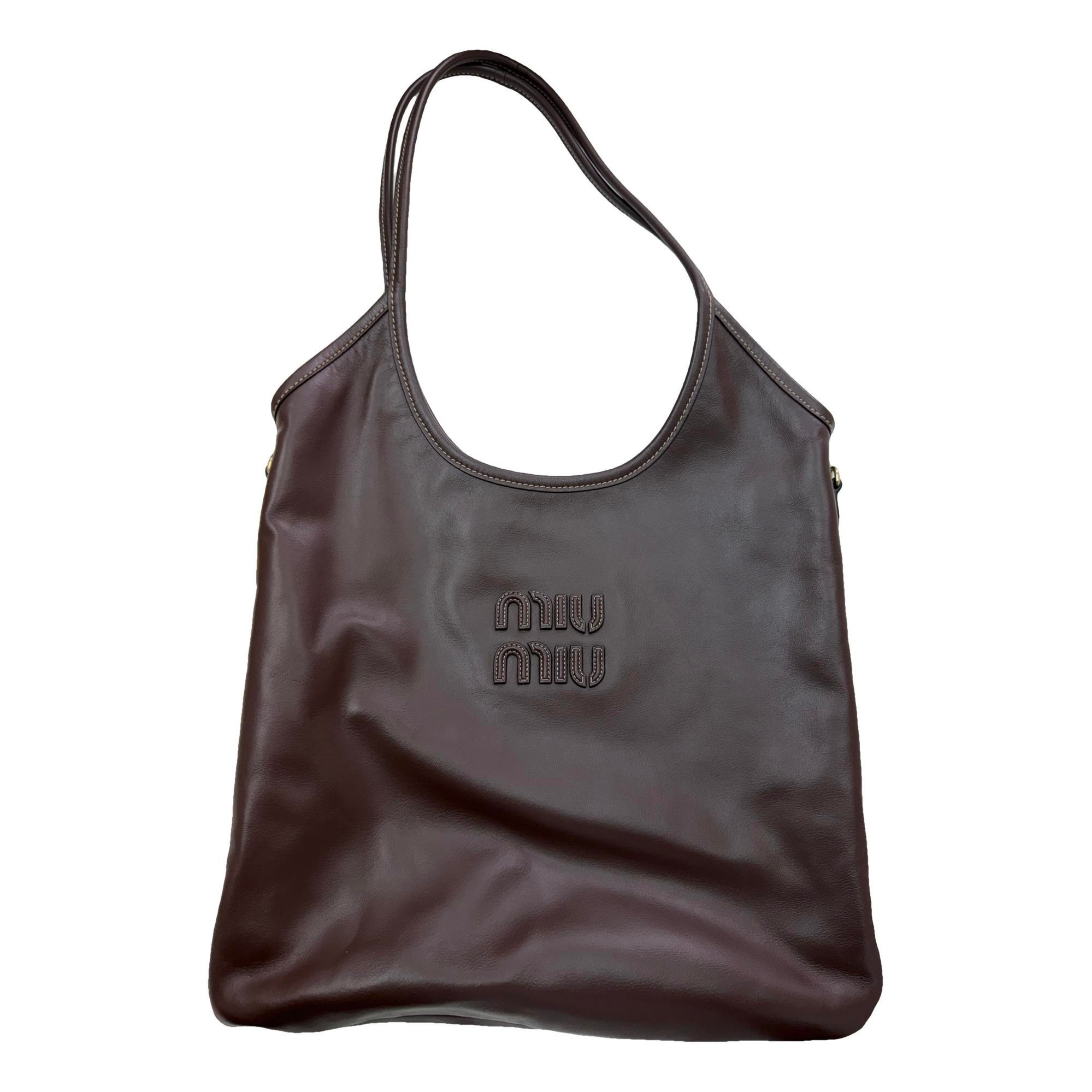 Ivy leather tote