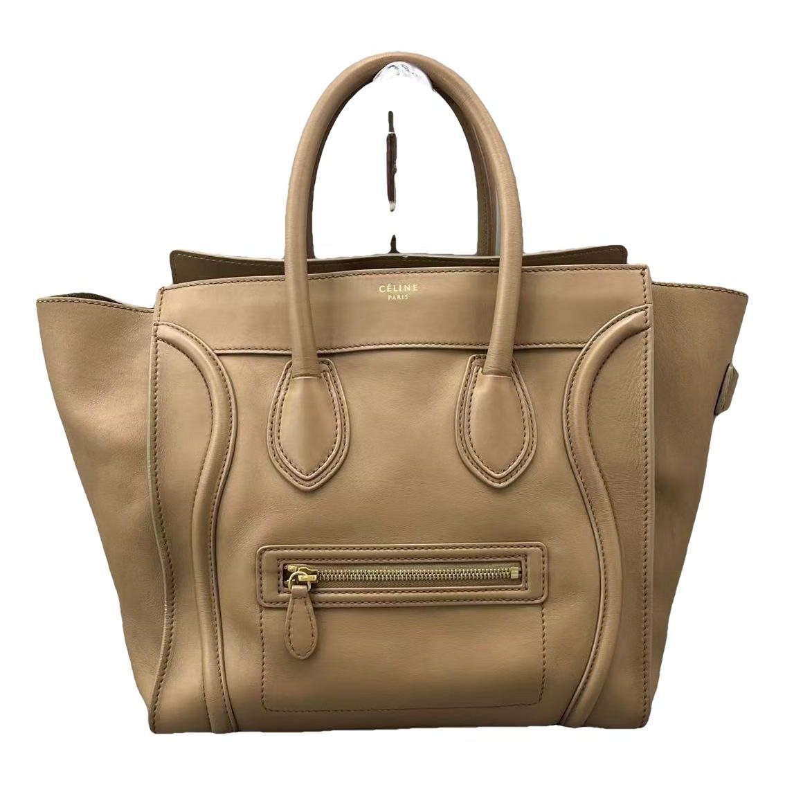 Luggage leather handbag