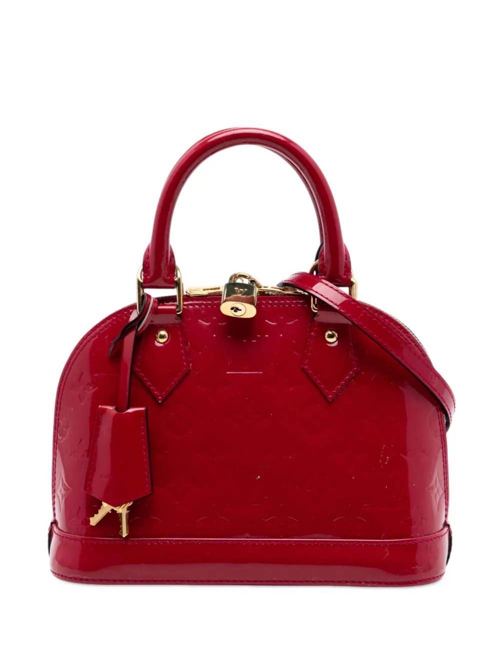 Louis Vuitton 2014 Monogram Vernis Alma BB satchel