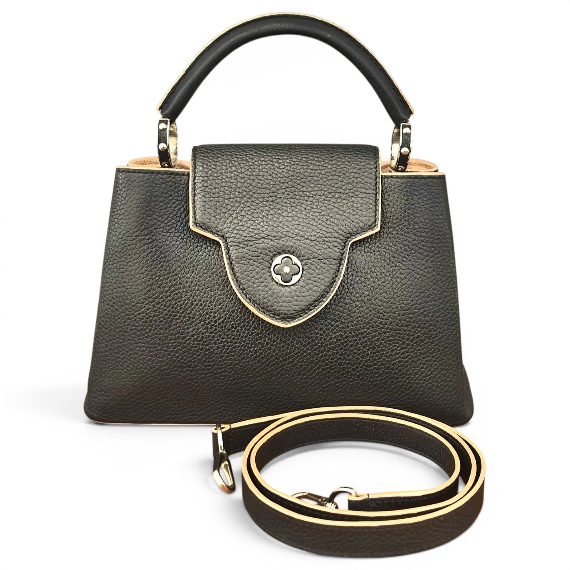 Leather handbag