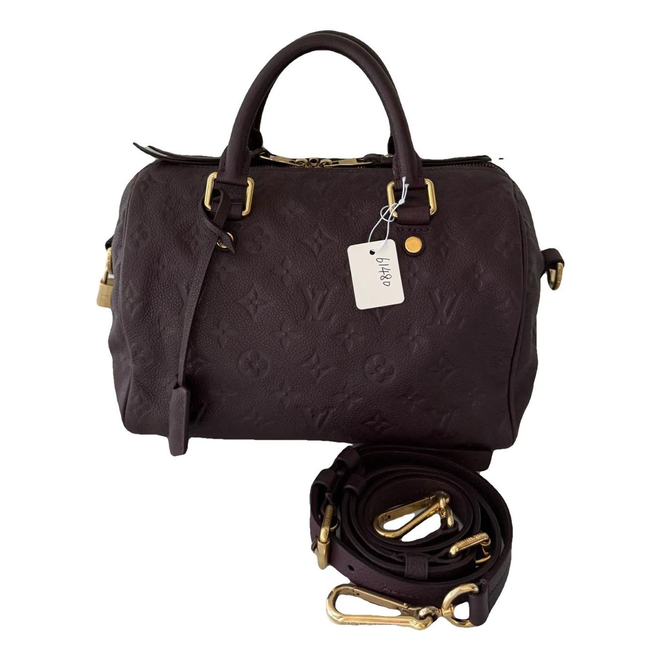 Louis Vuitton Speedy leather handbag