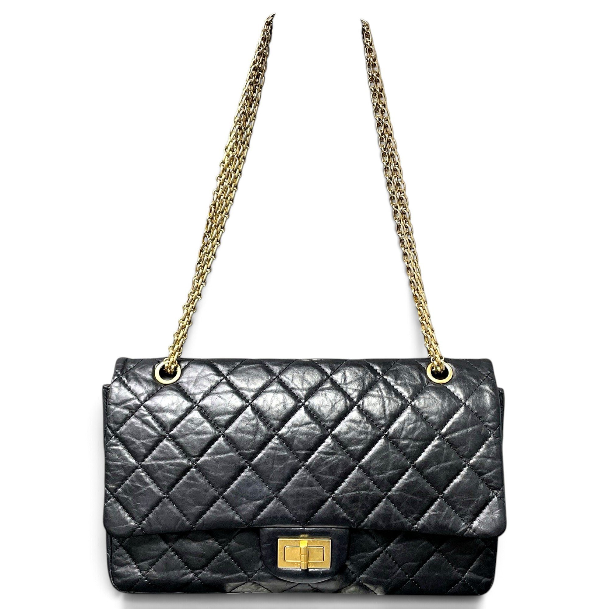 2.55 leather handbag