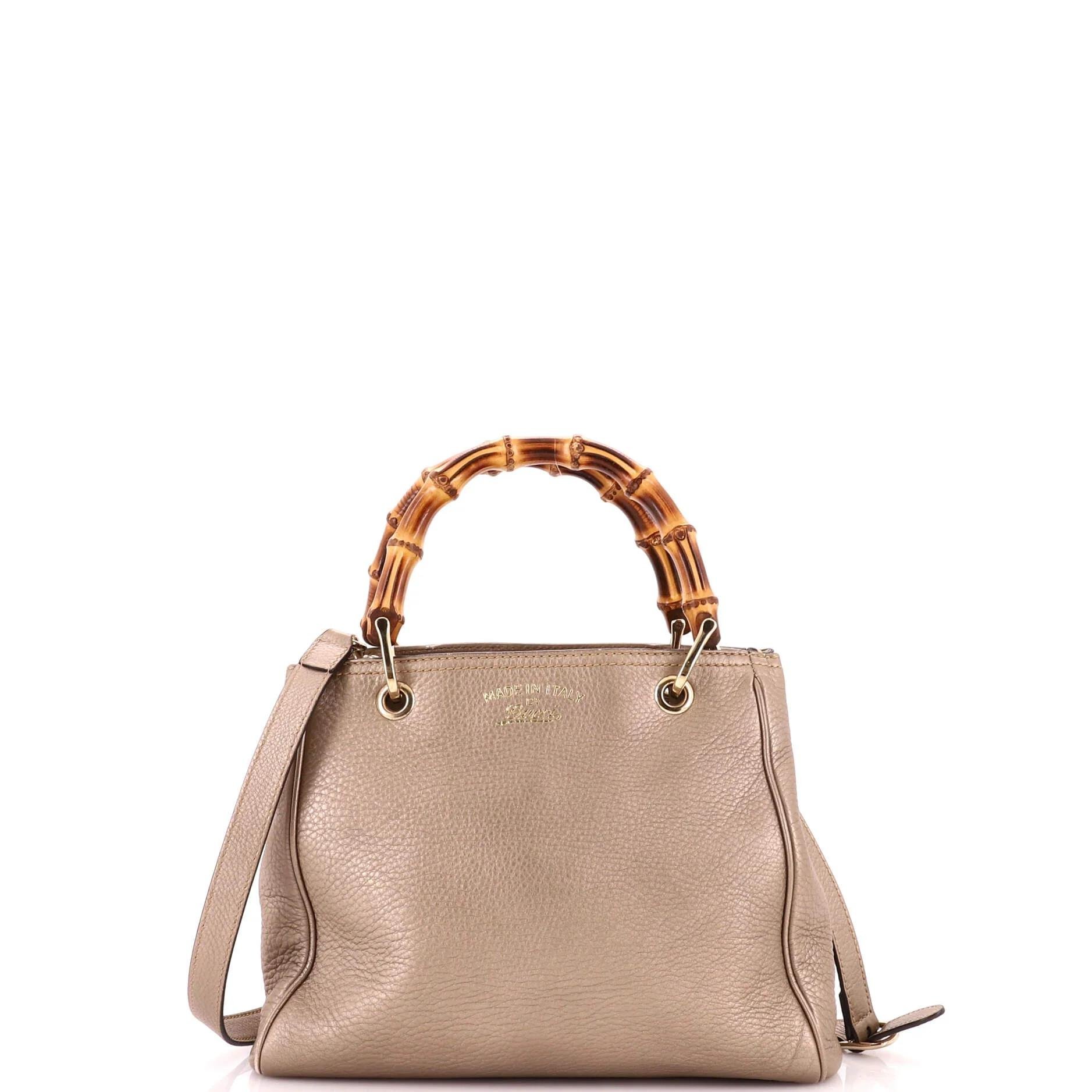 Leather tote
