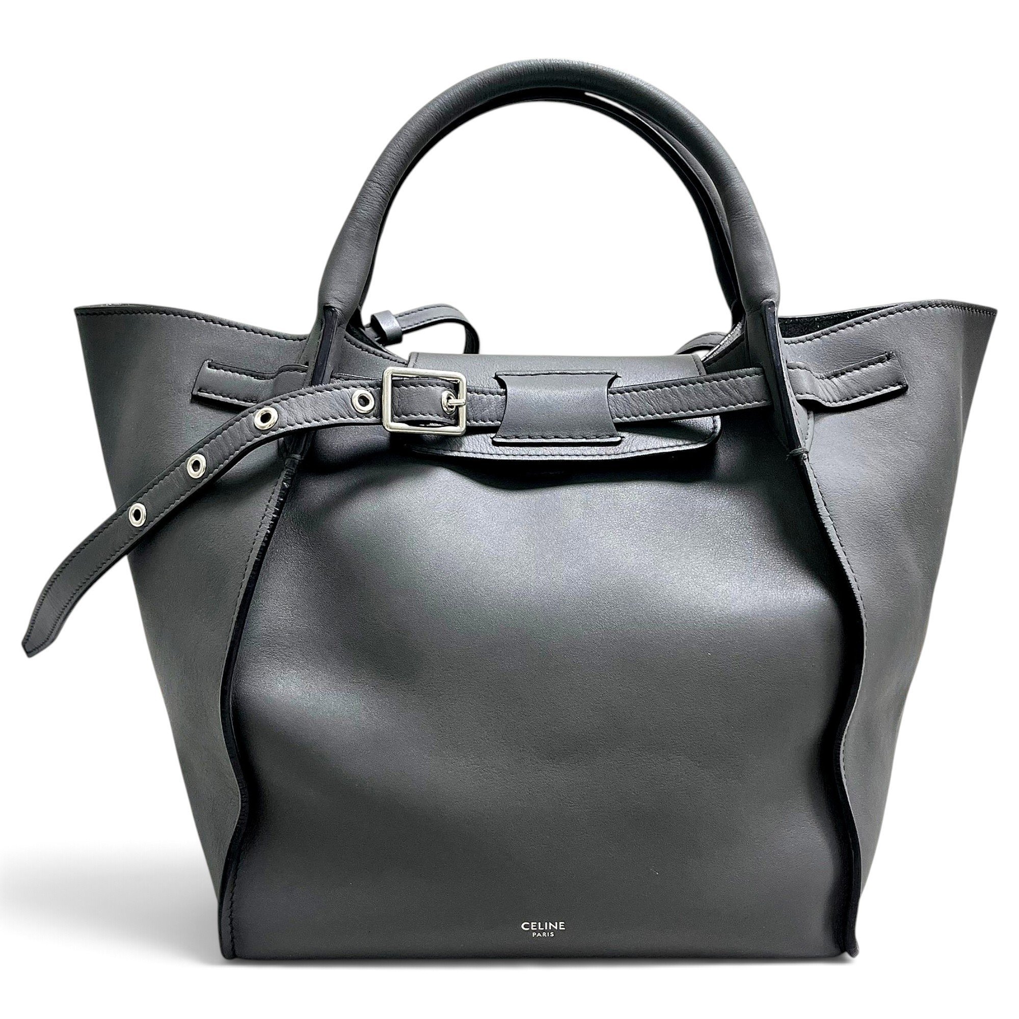 Big Bag leather handbag