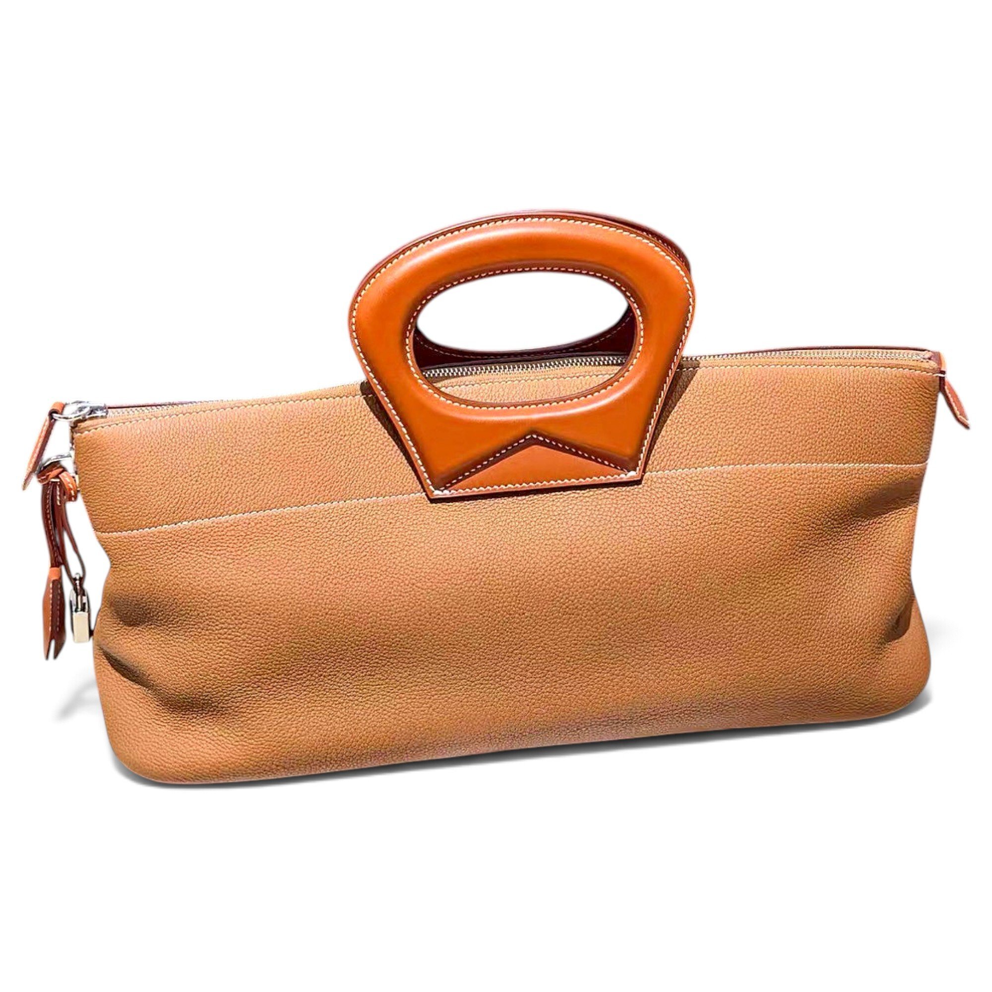 Leather handbag
