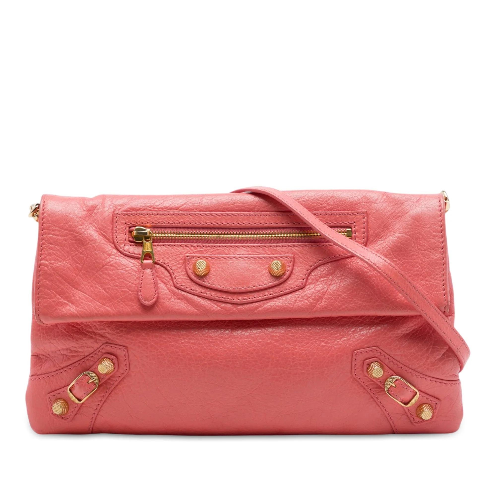 Envelop pony-style calfskin handbag