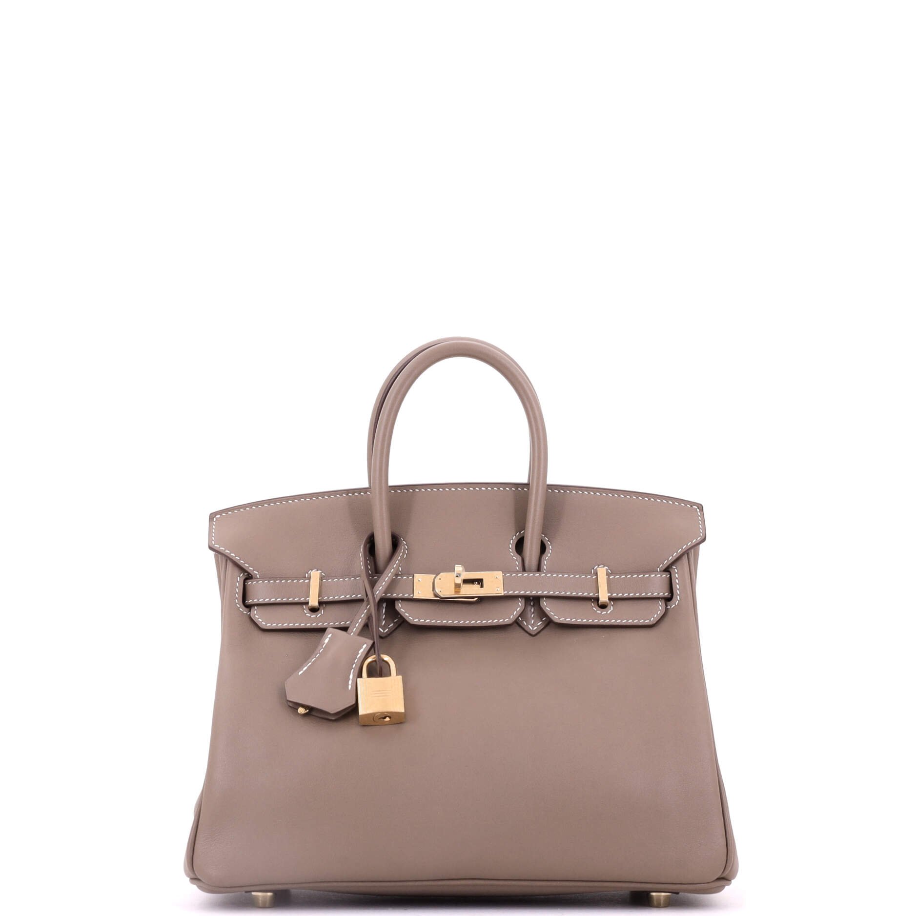 Birkin Handbag Etoupe Swift with Gold Hardware 25