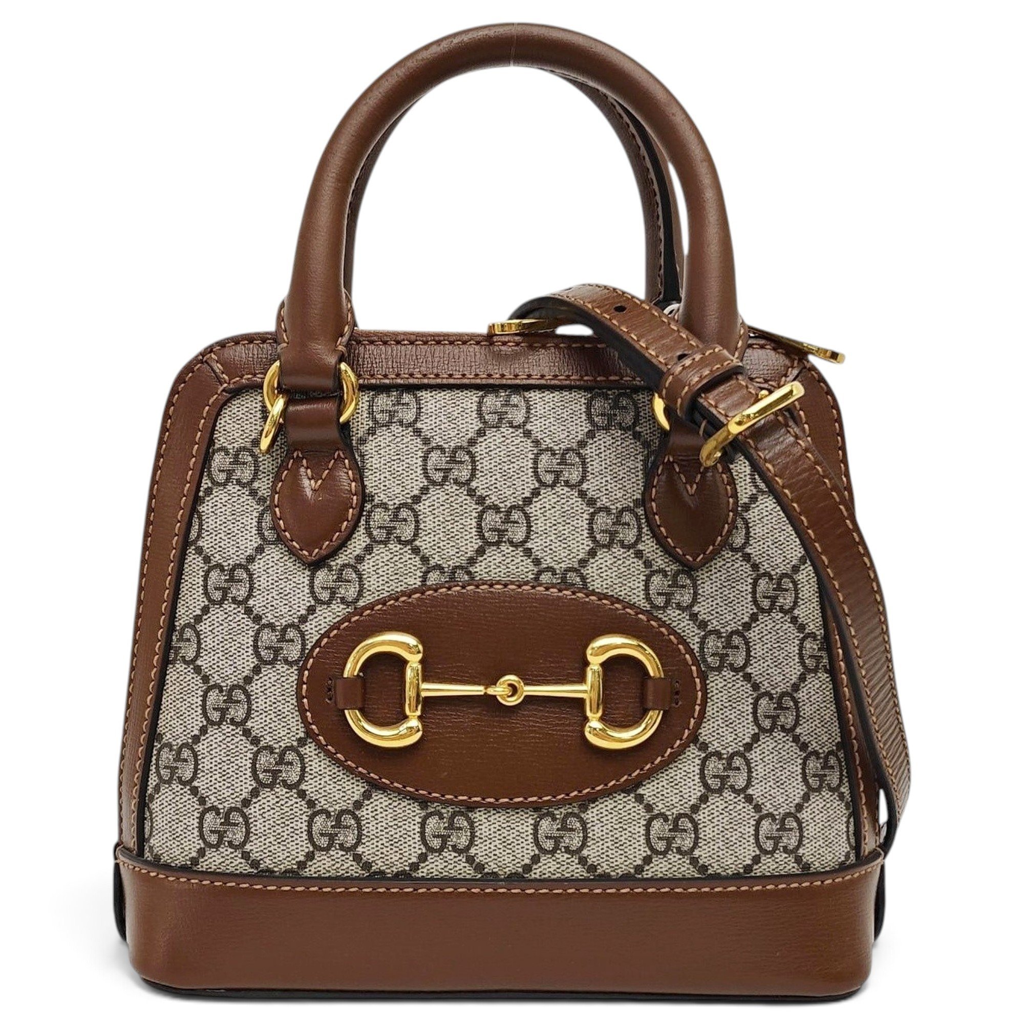Handle Horsebit 1955 leather handbag