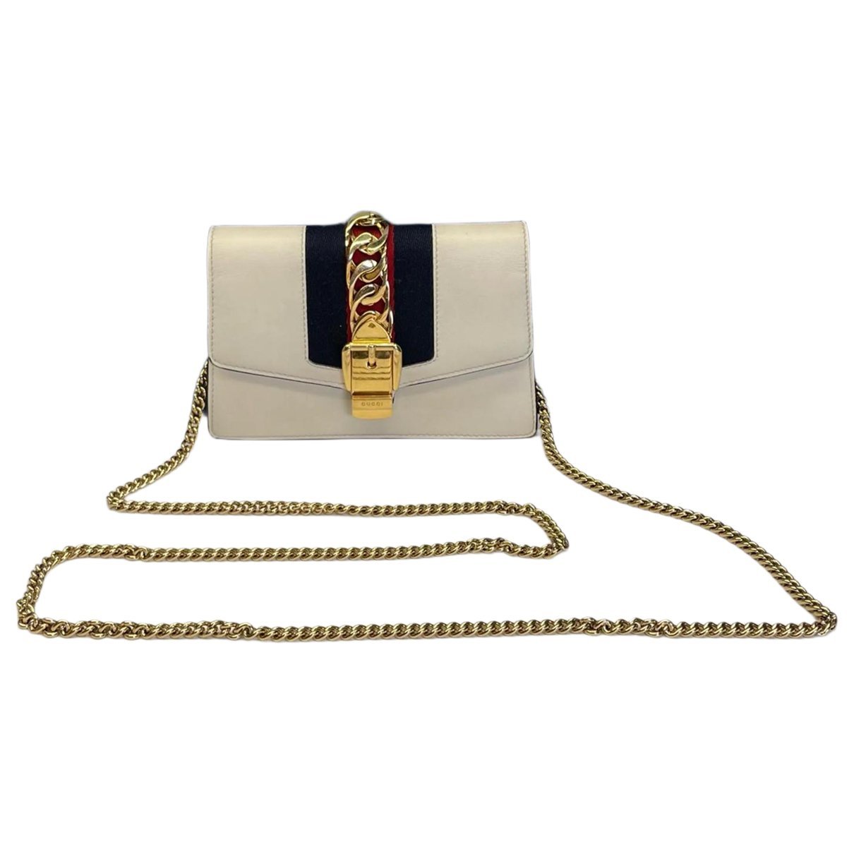 Sylvie Chain leather crossbody bag