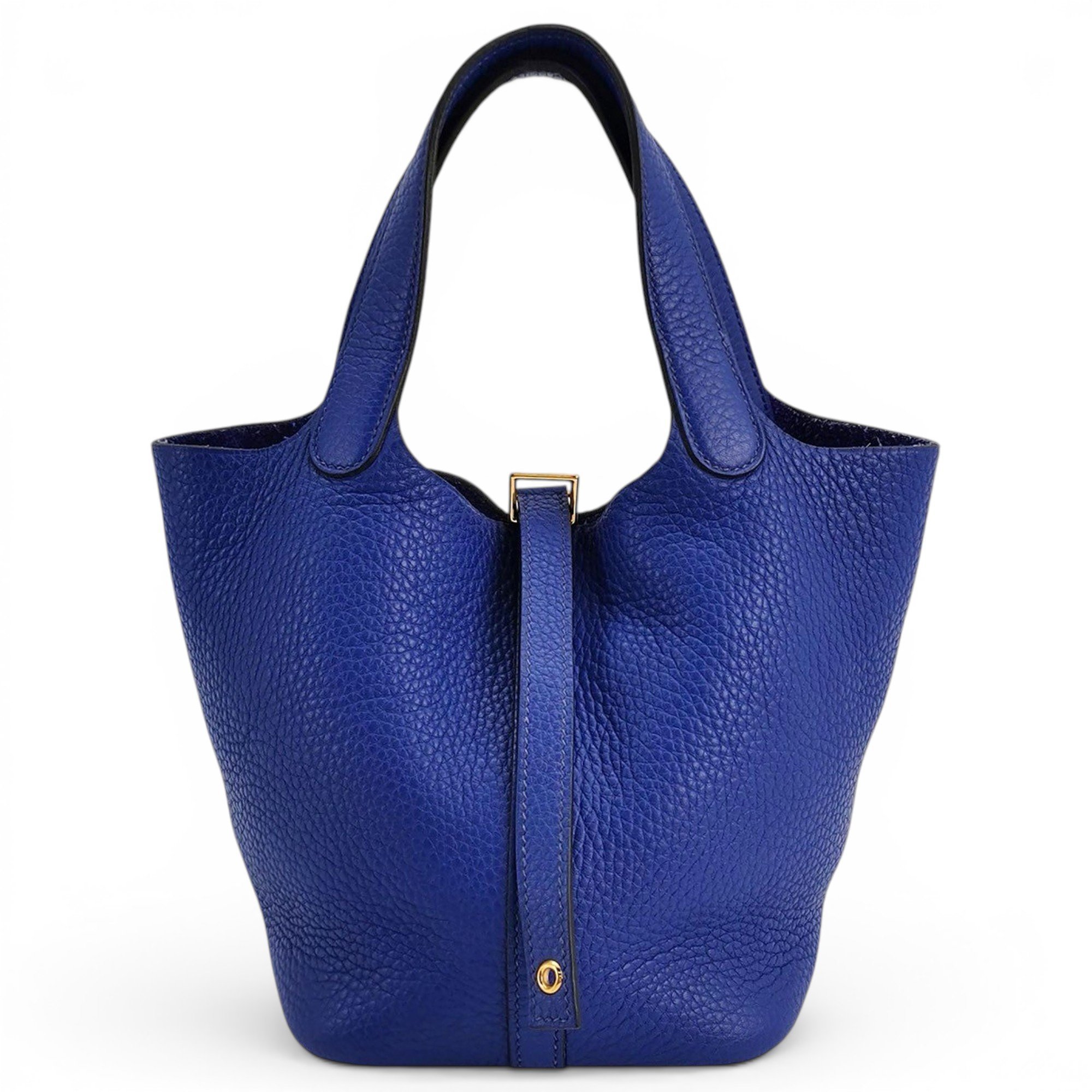 Picotin leather handbag