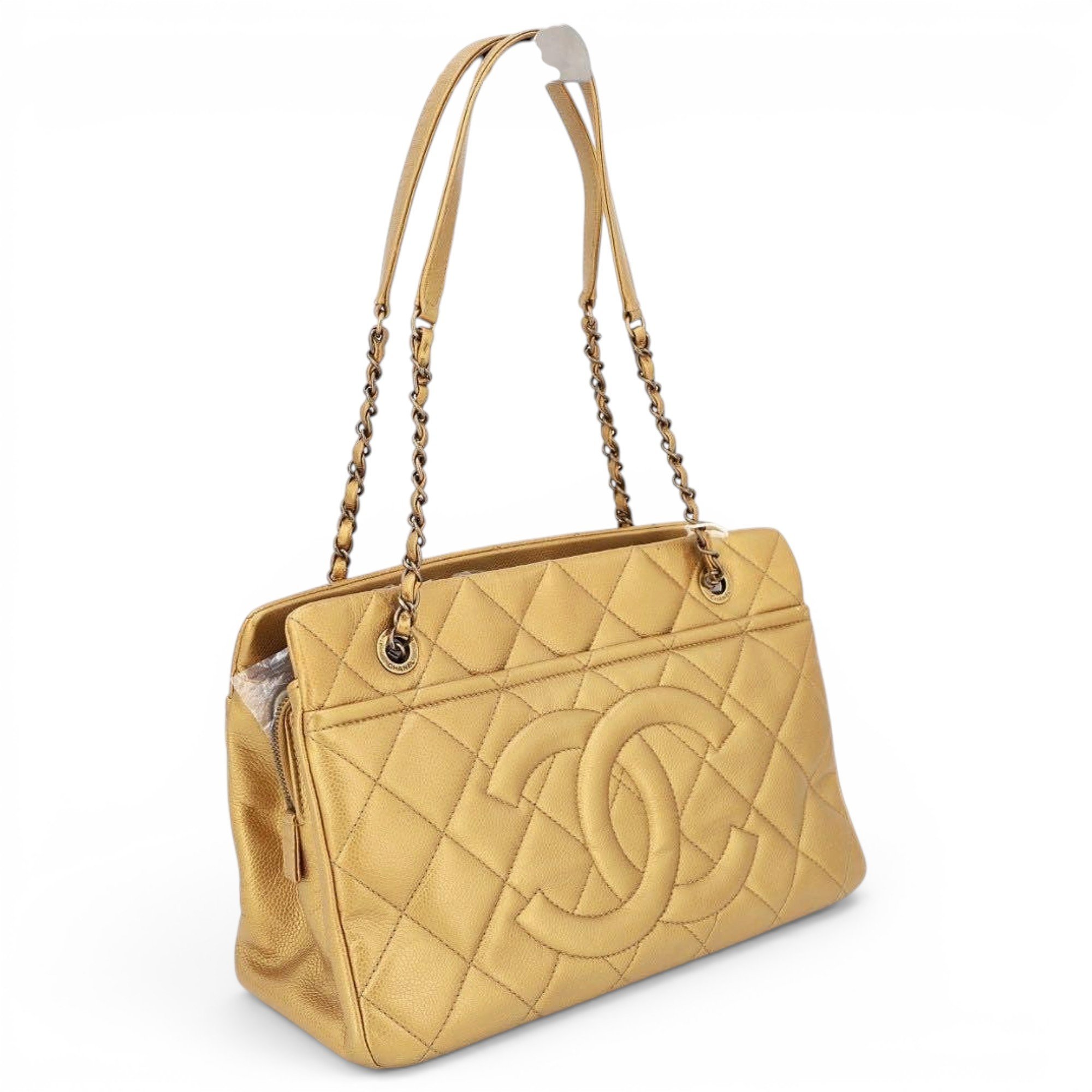 Leather tote