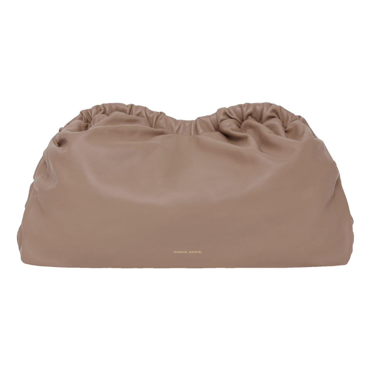 Mansur Gavriel Cloud leather clutch bag