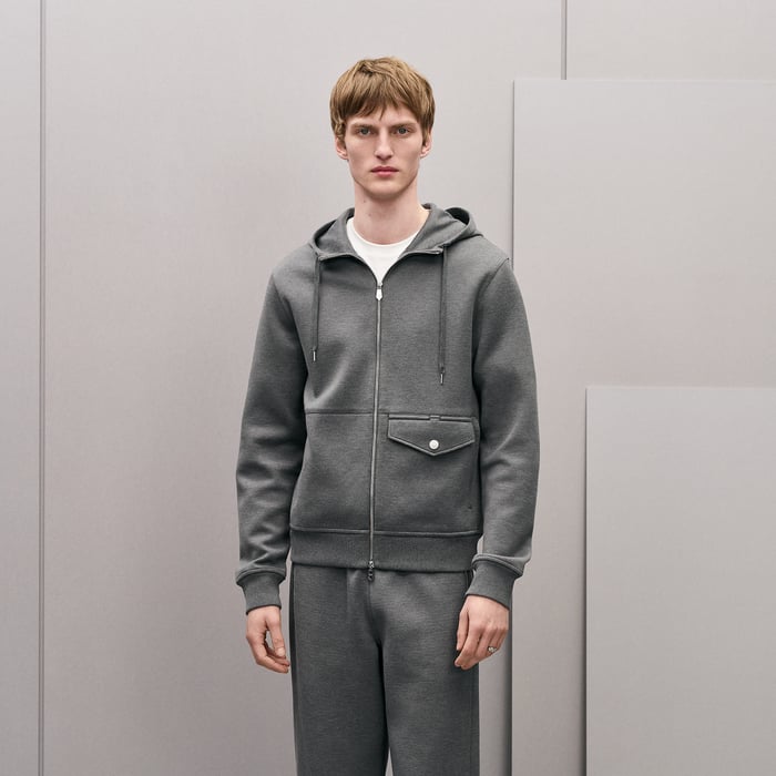Gris Moyen "Edition Nomade" Hooded Sweater