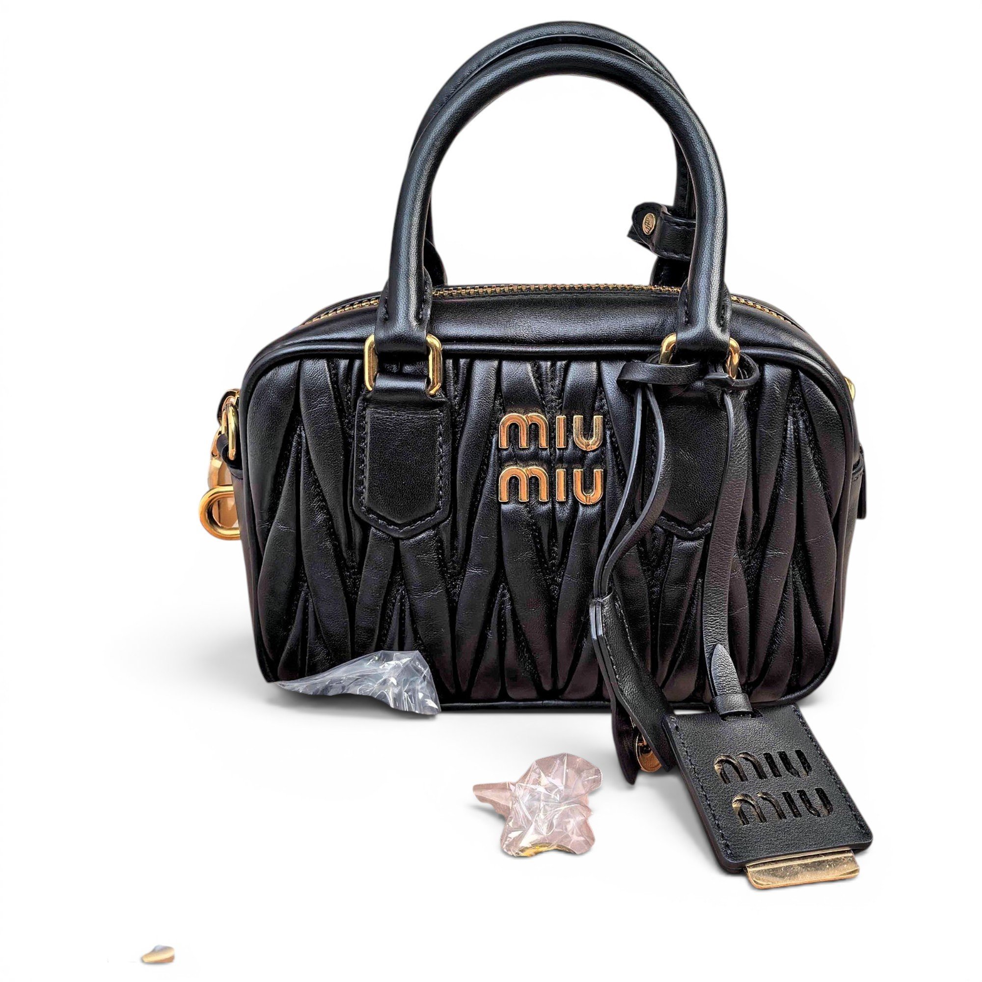 Leather handbag