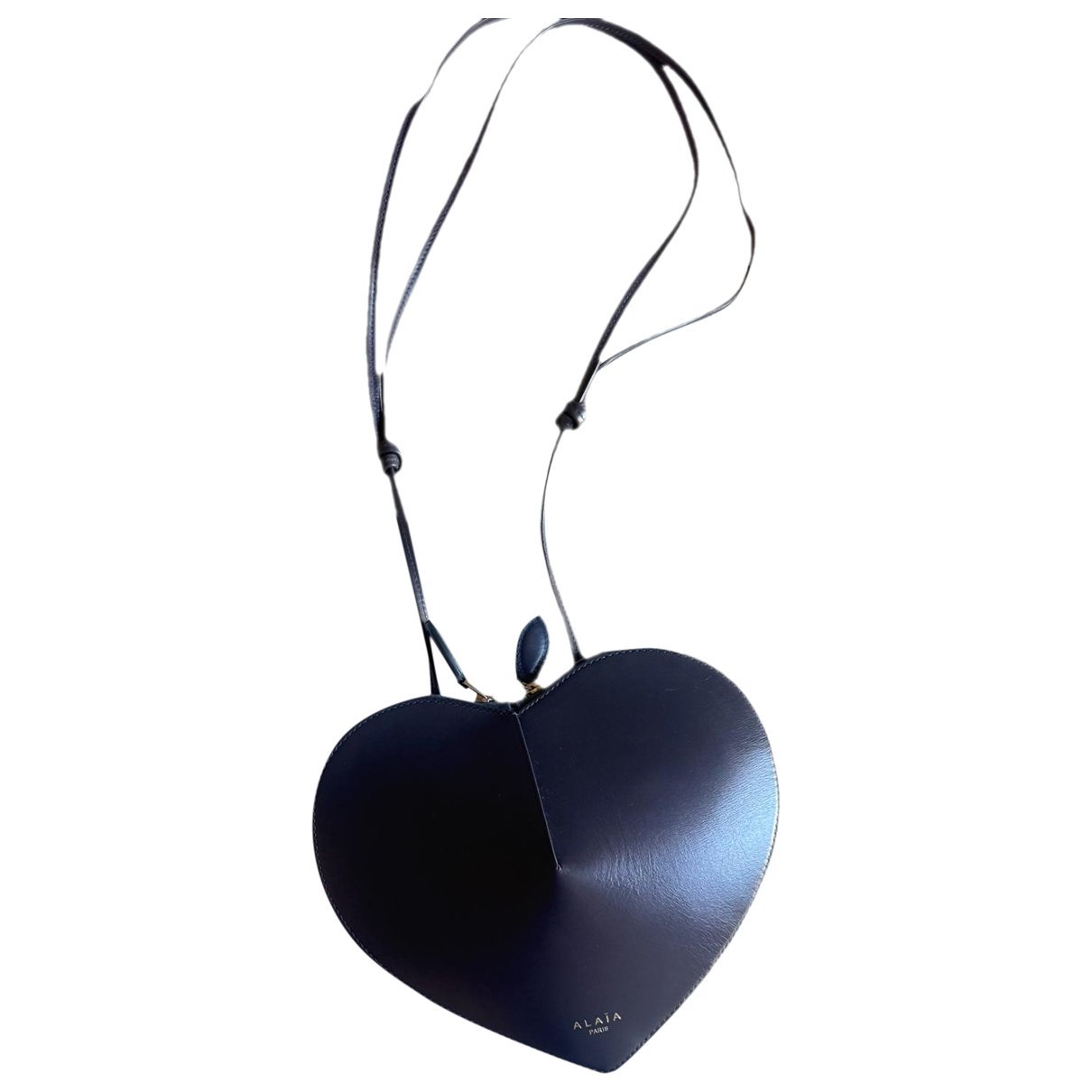 Alaia Le Coeur leather crossbody bag