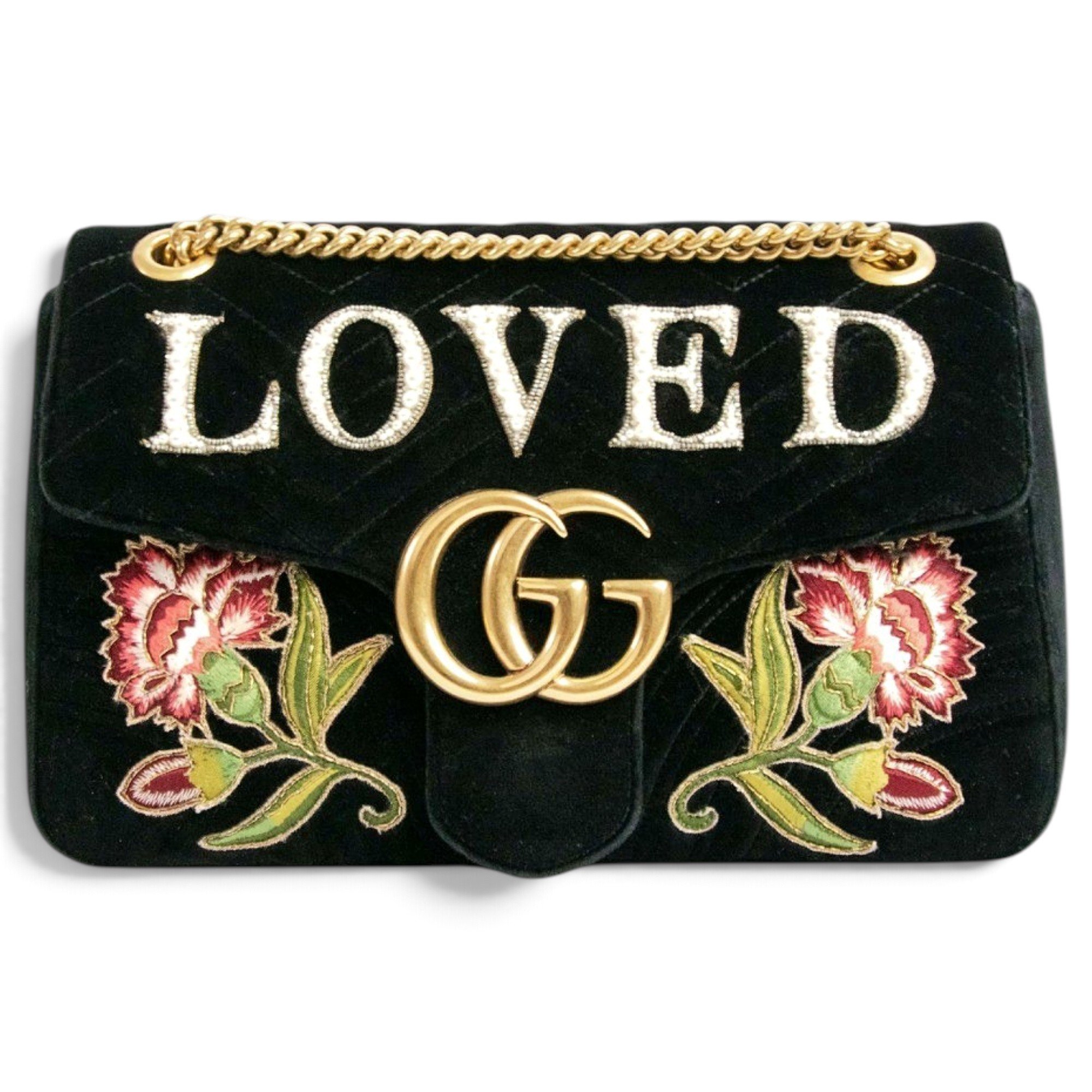 Marmont velvet handbag