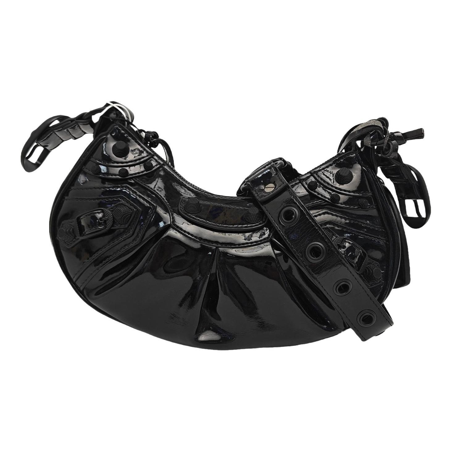 Le Cagole patent leather handbag