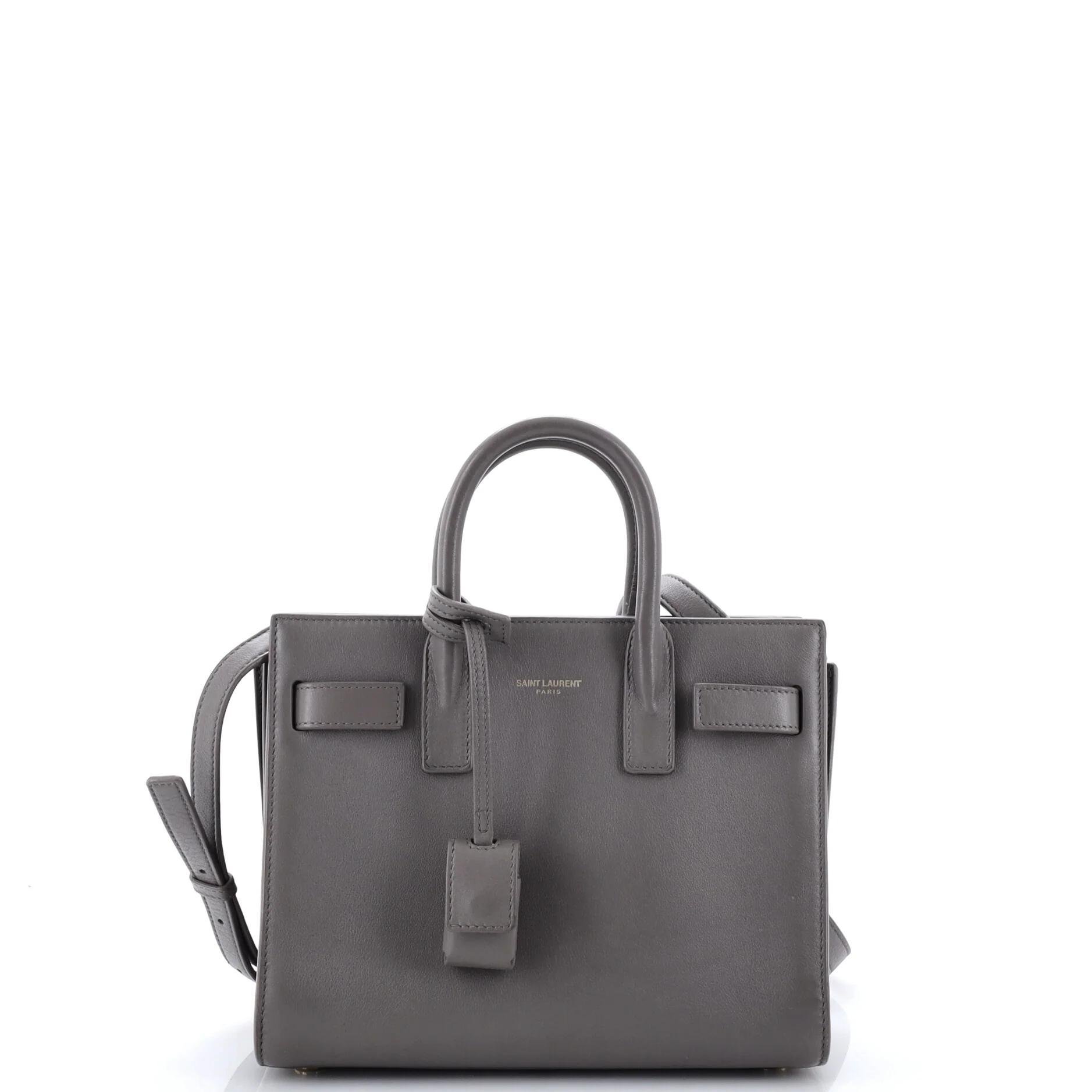 Leather tote