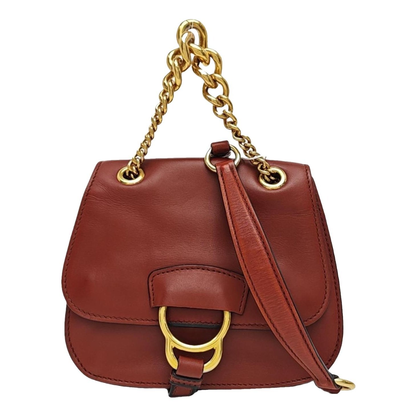 Dahlia leather handbag