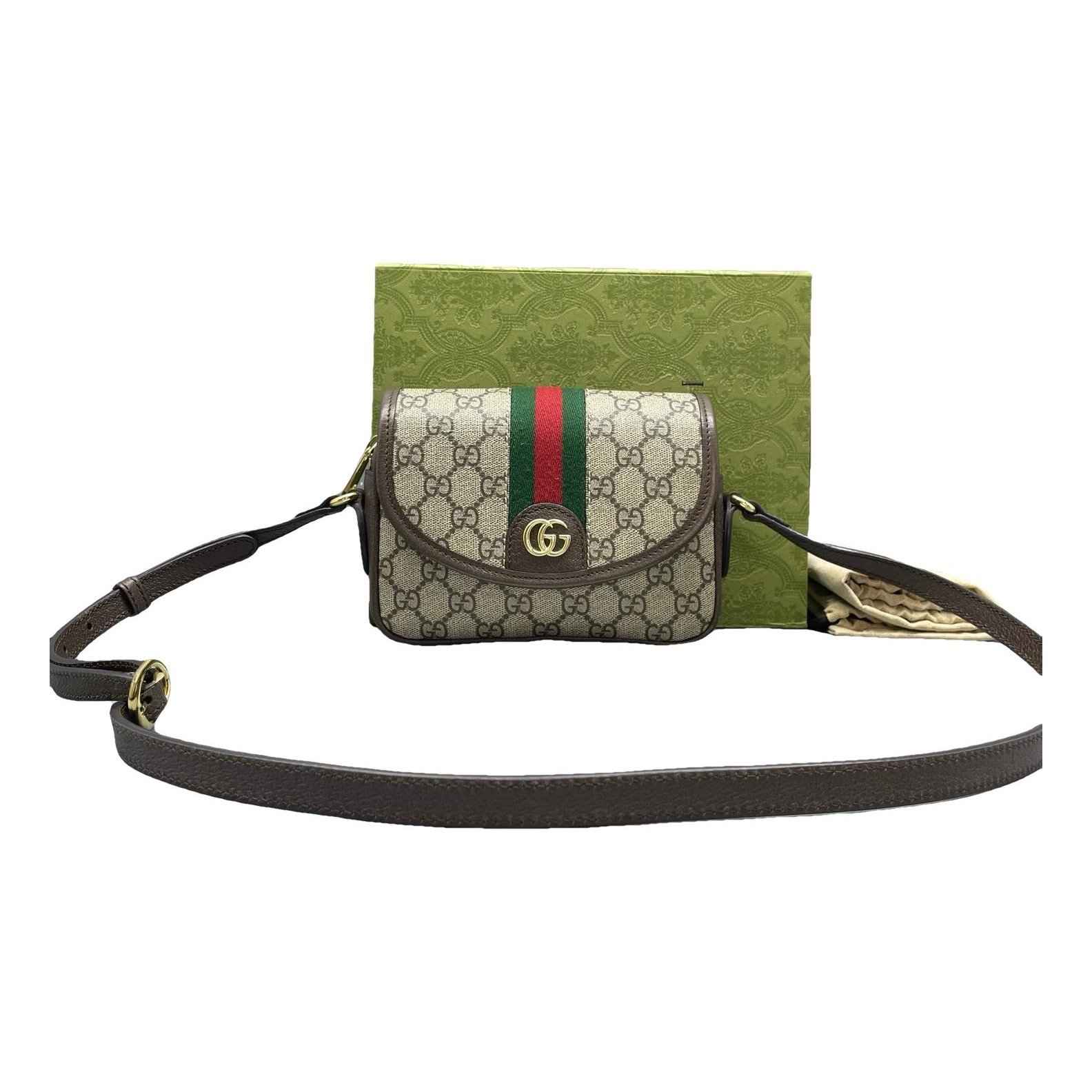 Ophidia Flap Top Handle handbag