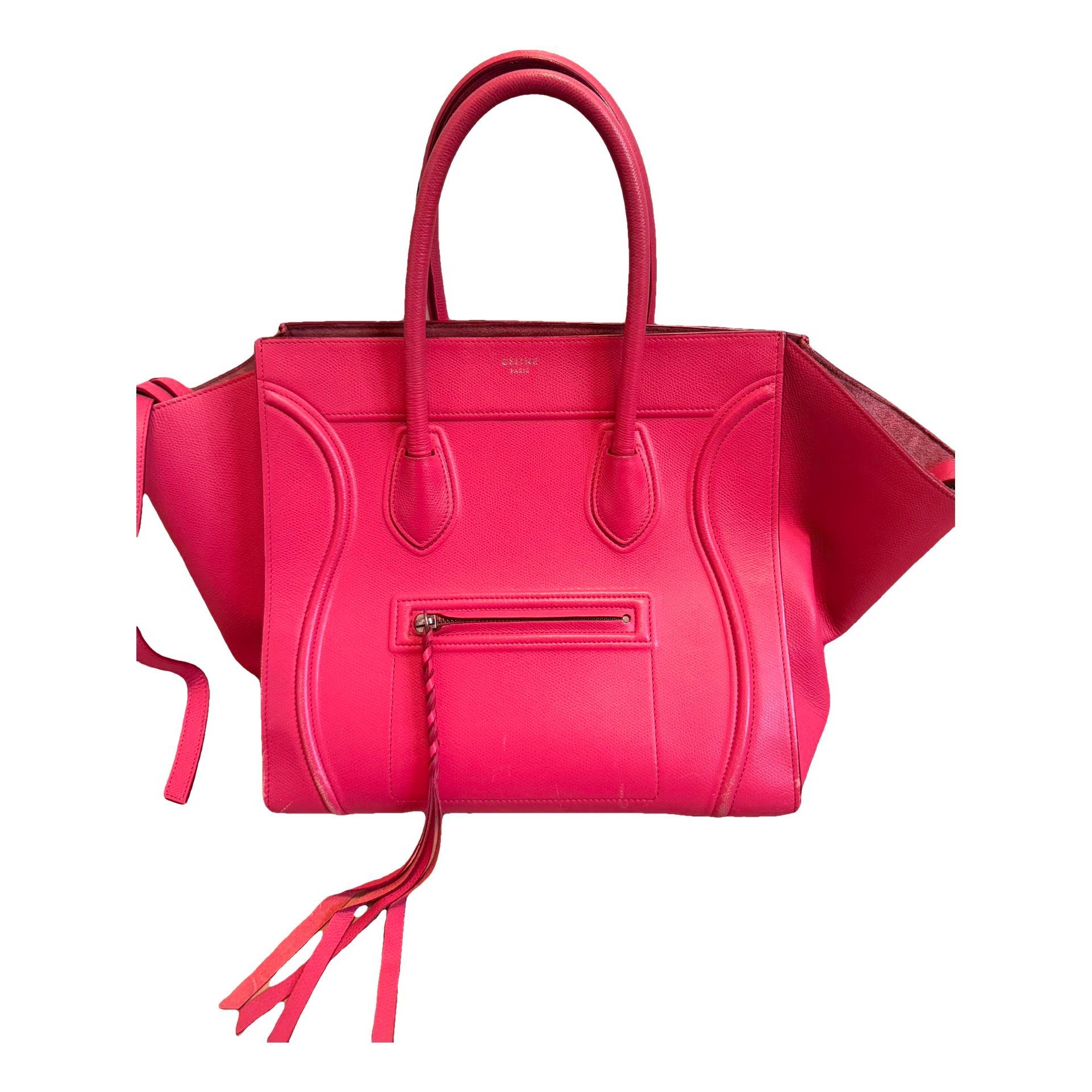 Luggage leather handbag