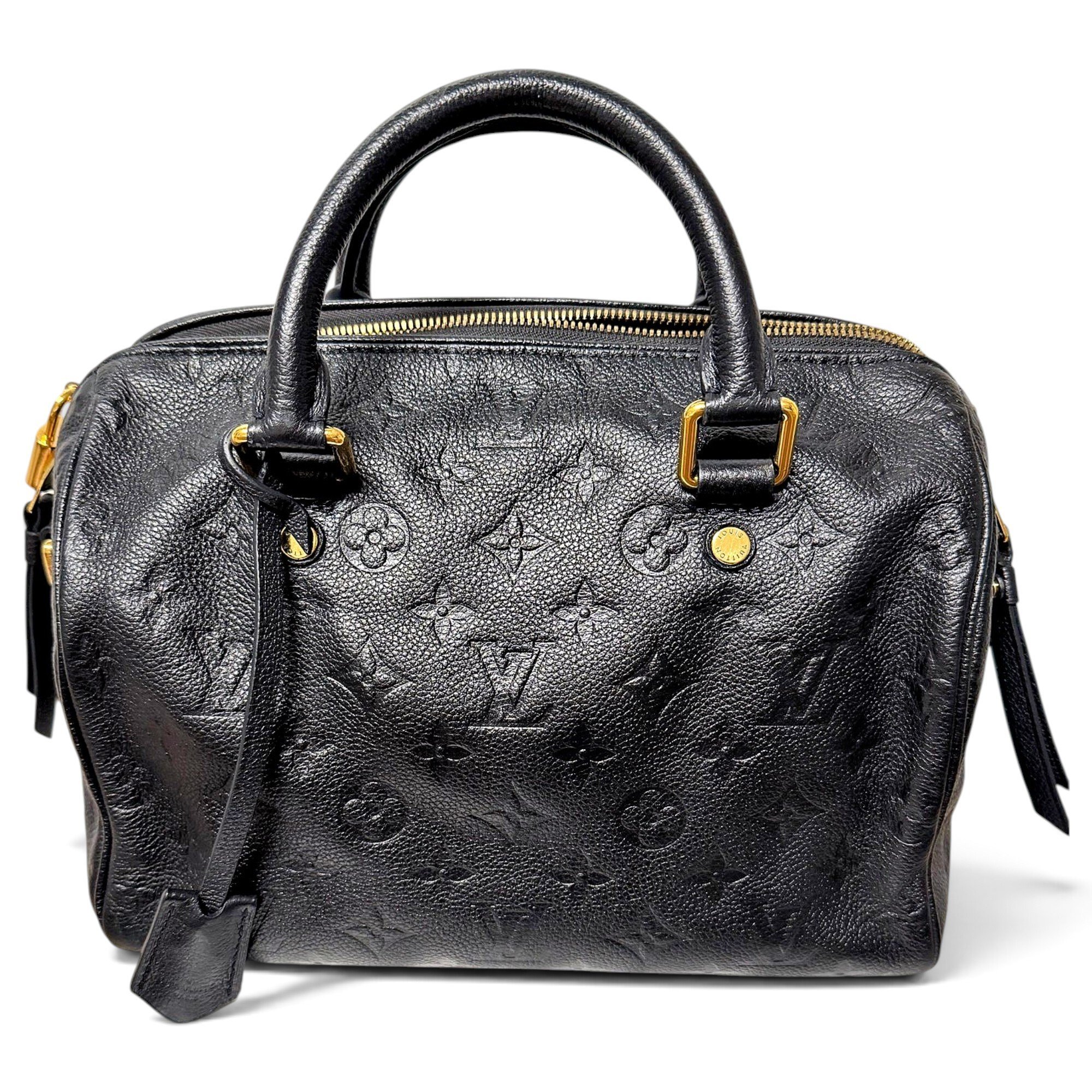 Louis Vuitton Speedy leather handbag