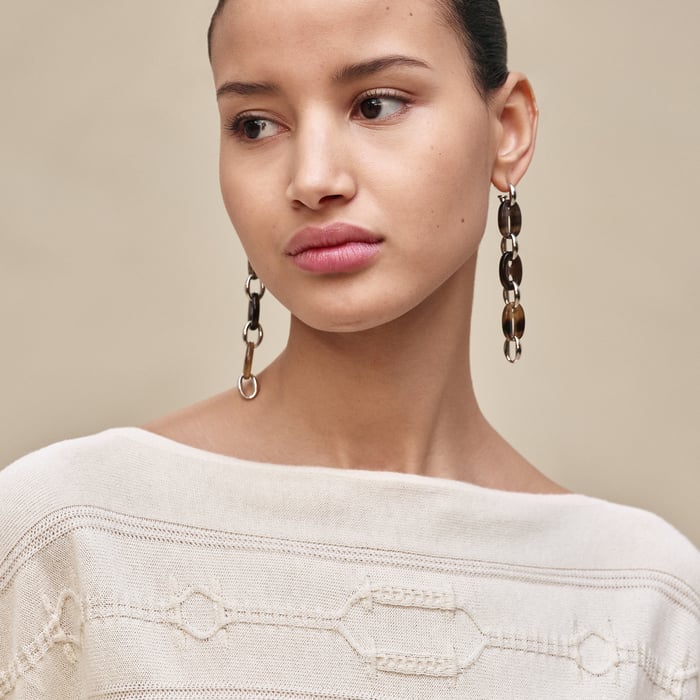 Blanc Naturel Sleeveless Sweater