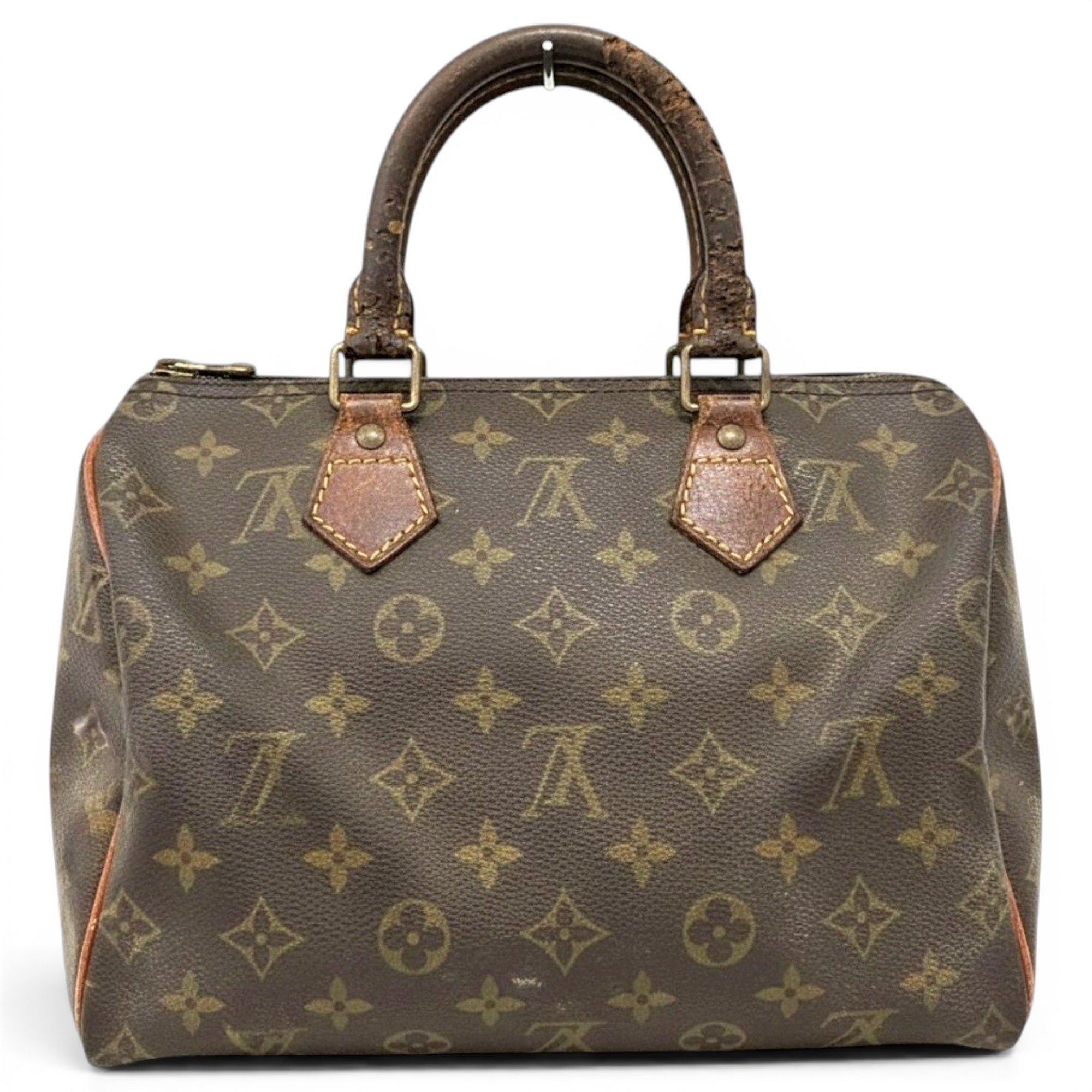 Speedy leather handbag
