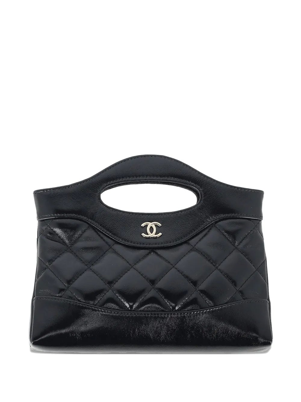 31 logo-plaque chain bag