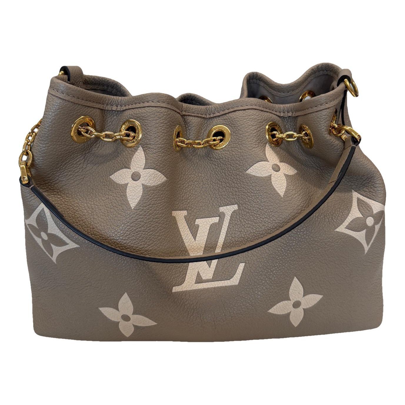 Poche Noé leather handbag