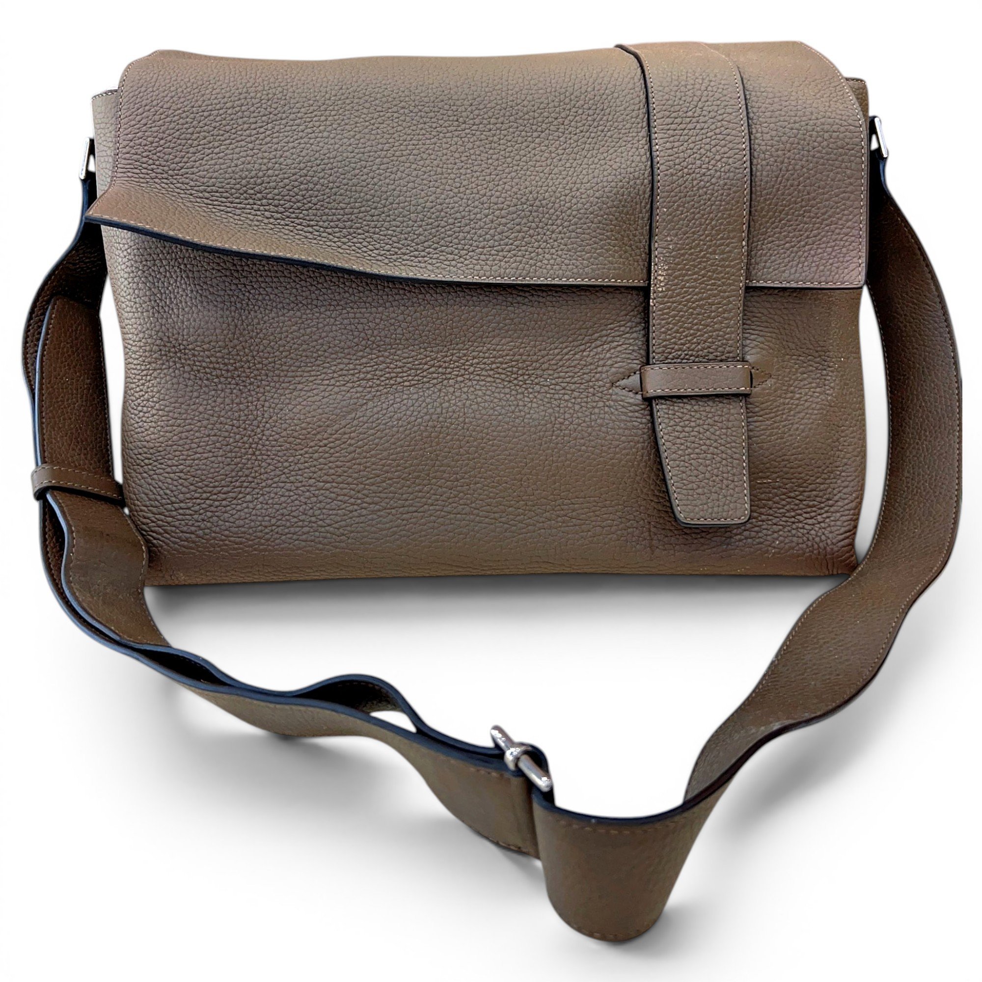 Leather crossbody bag