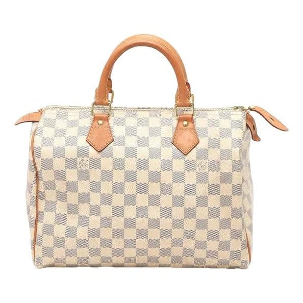 Speedy leather handbag