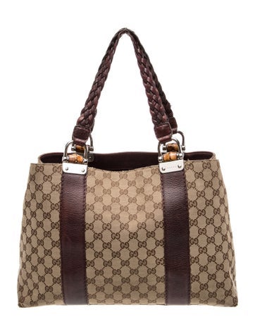 GG Canvas Bamboo Bar Large