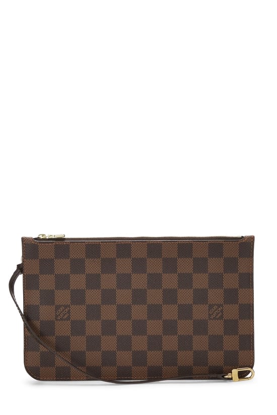 Louis Vuitton Damier Ebene Neverfull Pouch