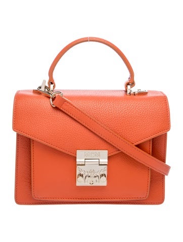 Leather Top Handle Bag