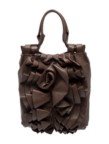Leather Bucket Bag