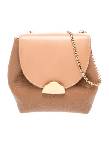 Polene Leather Crossbody Bag