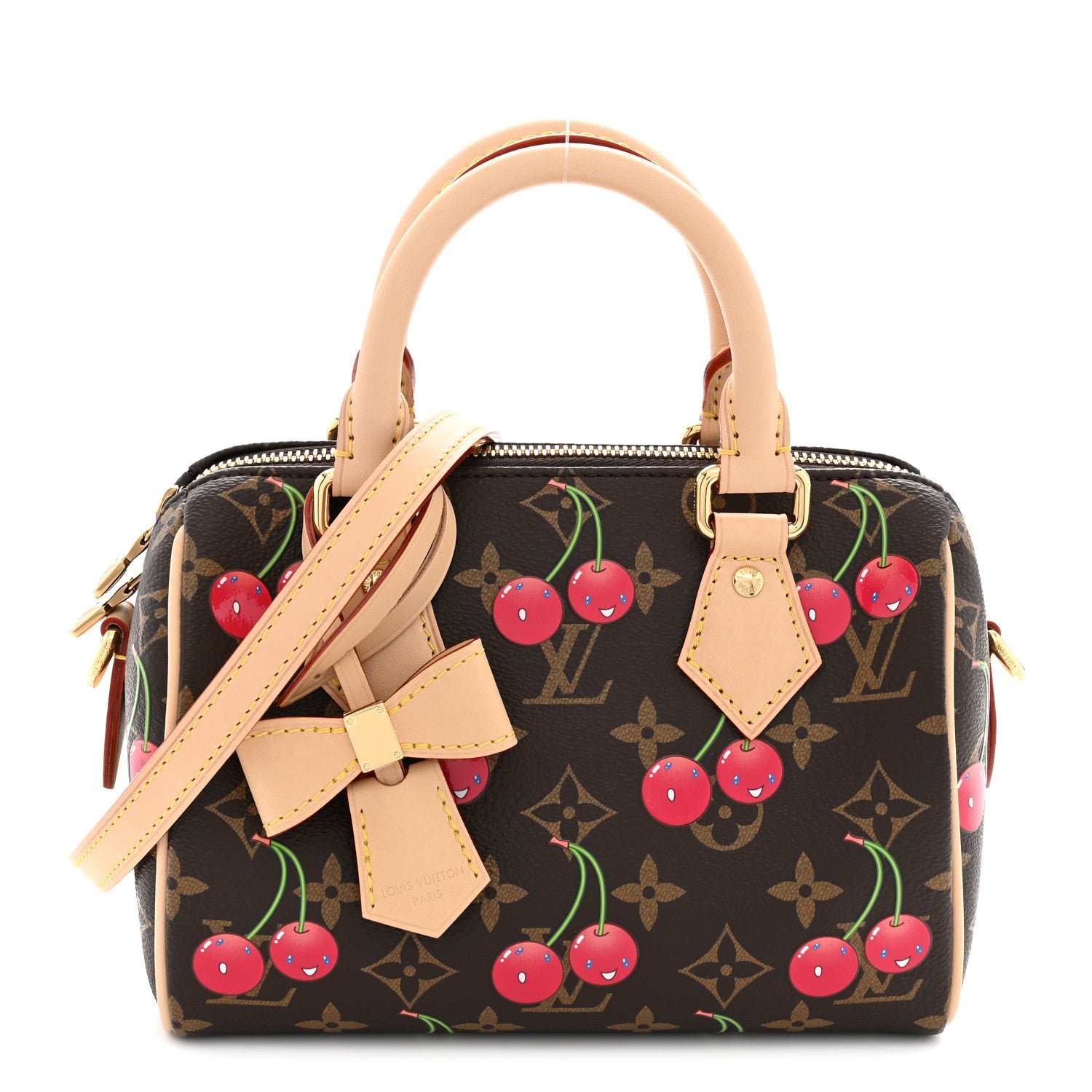 Louis Vuitton LV X TM Monogram Cerises Speedy Bandouliere 20