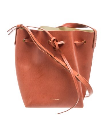 Mansur Gavriel Leather Bucket Bag