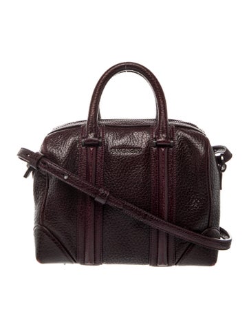 Leather Top Handle Bag