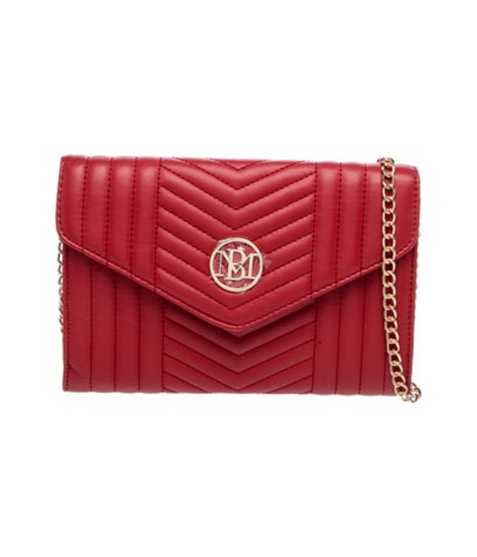 Badgley Mischka Mischka Leather Shoulder Bag W Tags