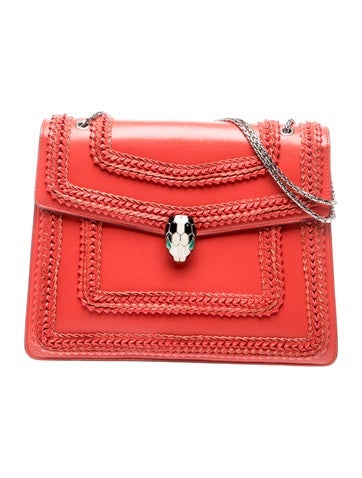 Bvlgari Leather Shoulder Bag