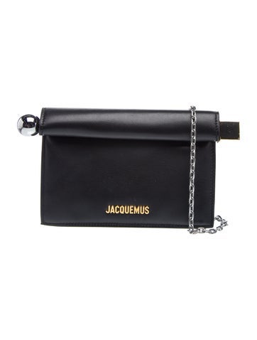 Jacquemus Leather Rond Carre Small