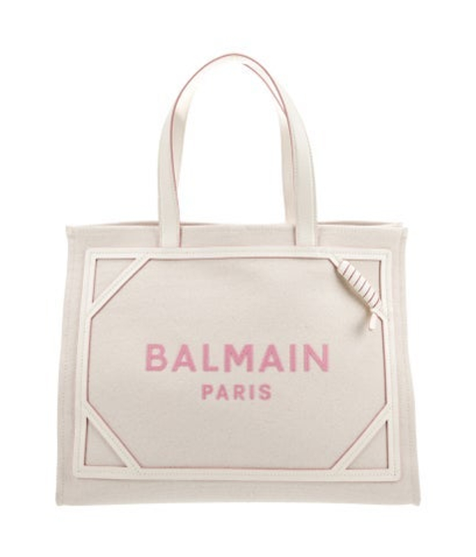 Balmain Canvas Tote